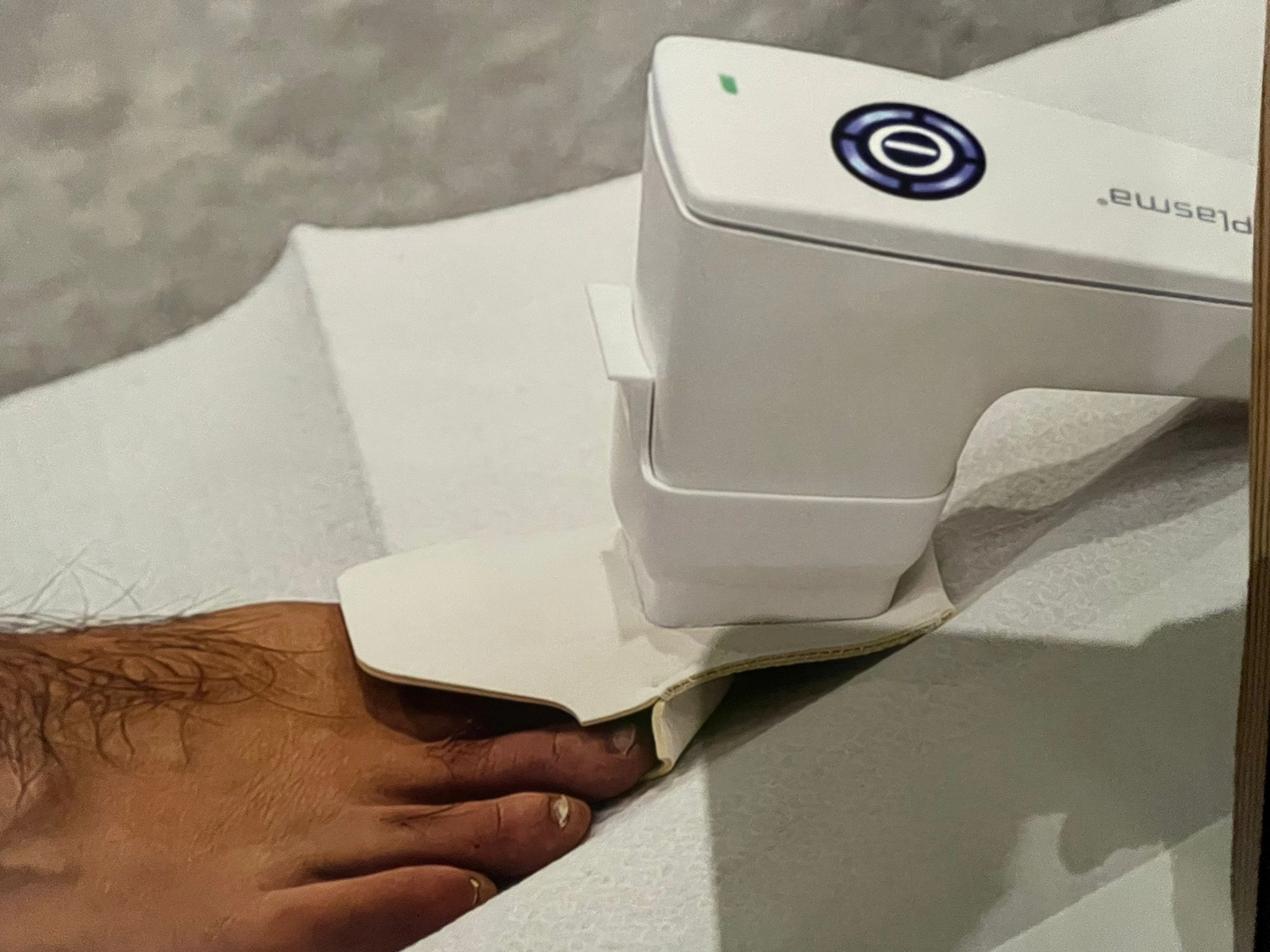 Praxis für Podologie Ramona Herczeg - Medizinische Fußbehandlung -  Kaltplasma Therapie